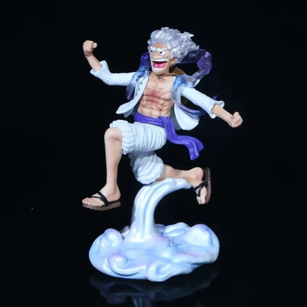 Anime One Piece Monkey·D·Luffy Sun God Nikka 001 PVC Action Figure Collectible Model Doll Toy 19CM
