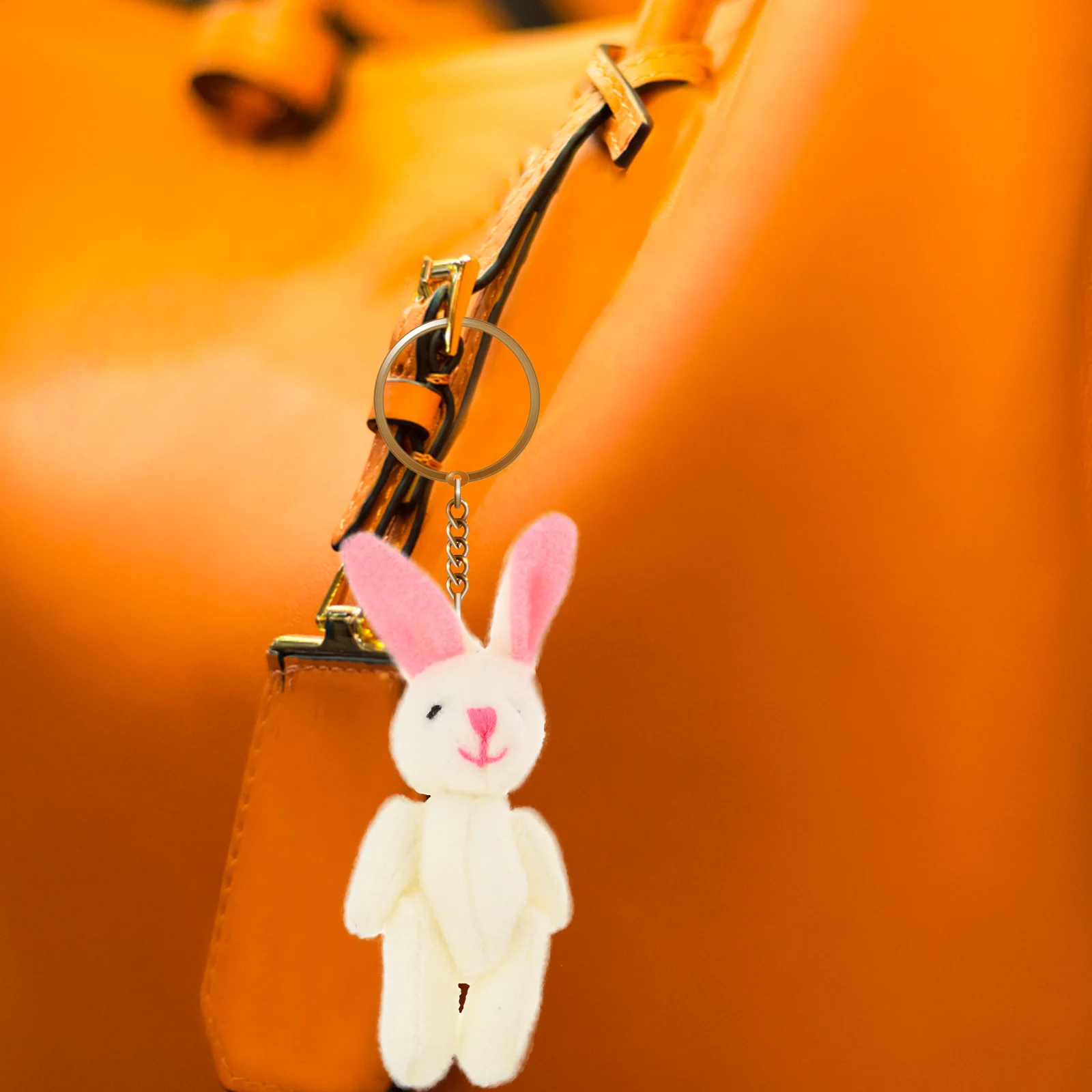 15 Pcs Knuckle Rabbit Pendant Bunny Toy Ornament Tiny Stuffed Bunnies Decor Ornaments Decorations