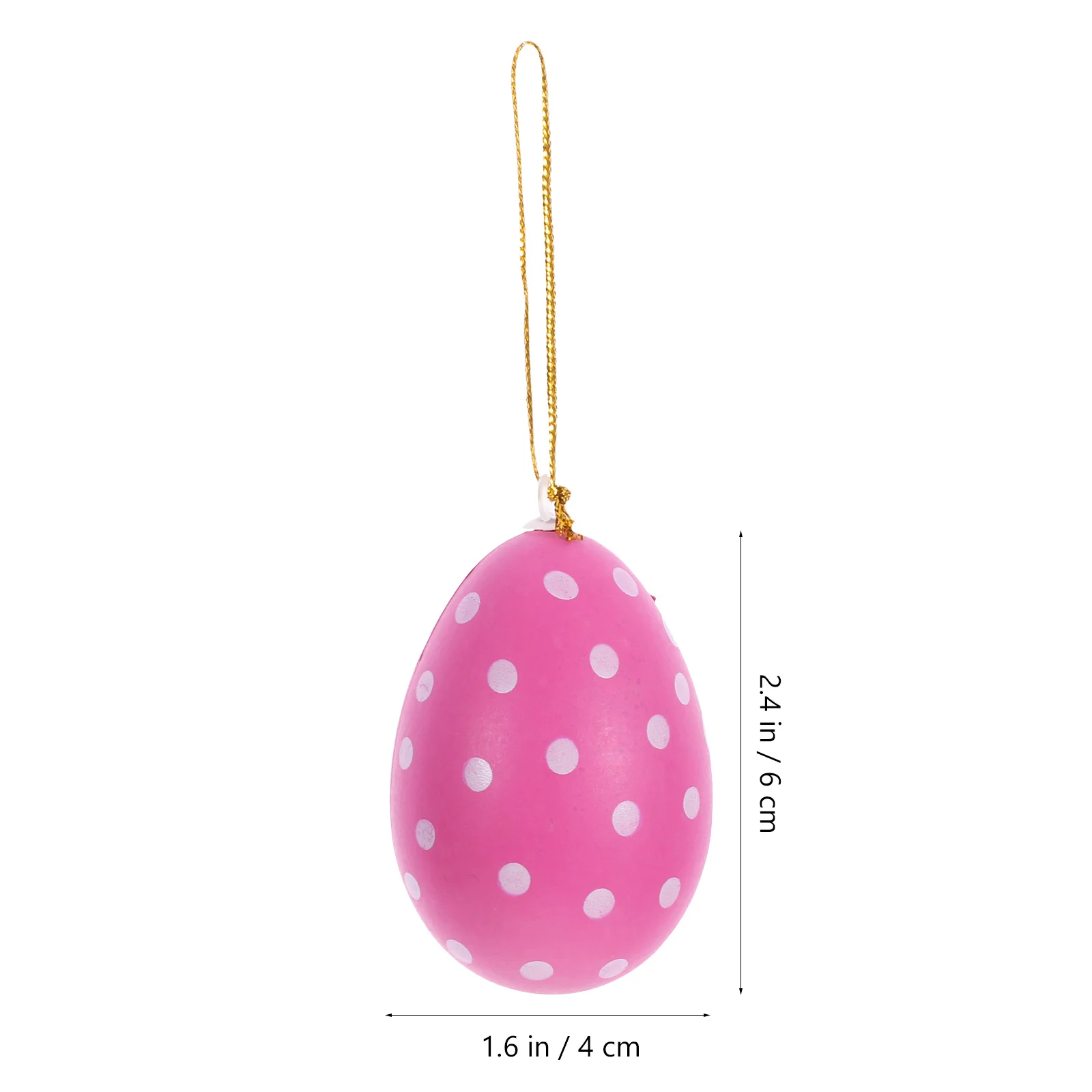 

24Pcs Easter Egg Decor Hanging Festival Scene Ornament Exquisite Workmanship Home Hotel Mall Decoration Supplies Reusable Easter