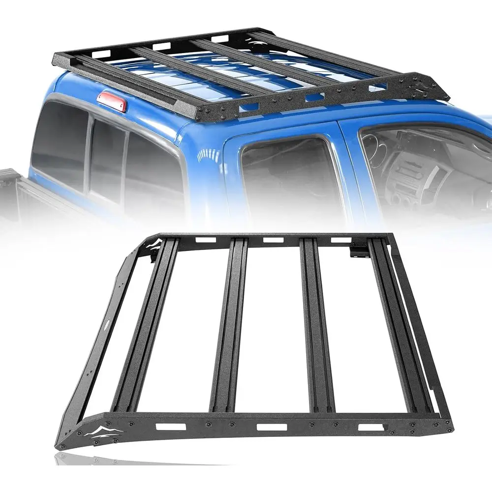 

u-Box Access Cab Tacoma Roof Rack Top Cargo Crossbars Carrier Luggage Basket for Toyota Tacoma 2005-2023 2nd 3rd Gen Pickup Truc