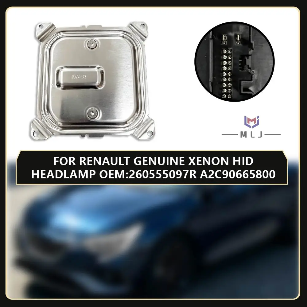 Fit For Renault Genuine 260555097R A2C90665800 Xenon HID Headlight Driver Module Computer Control Unit Ballast Replacement Parts