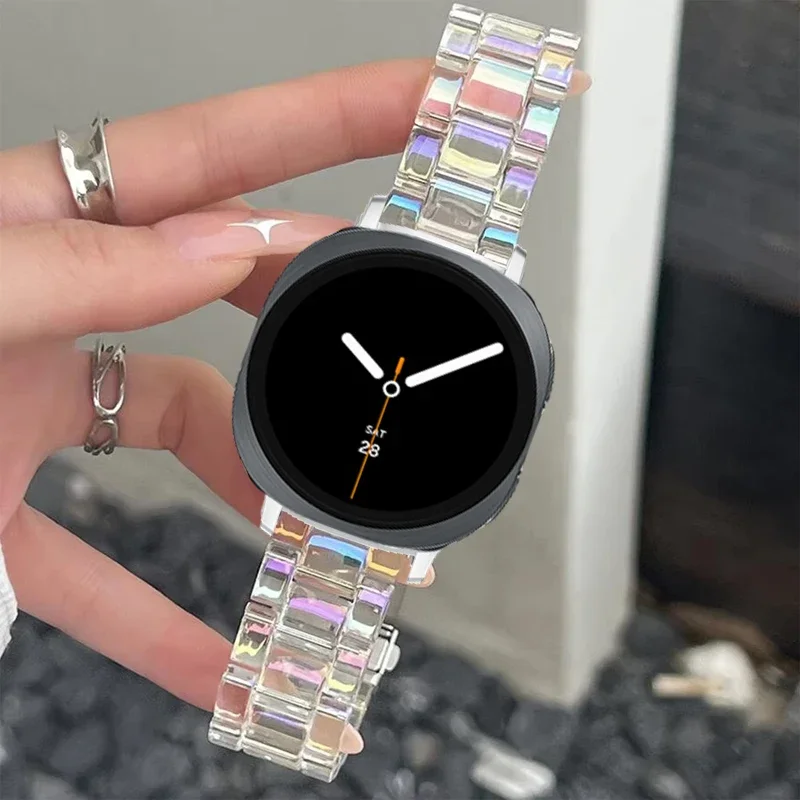 

Прозрачный полимерный ремешок для Samsung Galaxy Watch 8 Classic 46 мм, браслет для Galaxy Watch 8 40 мм, 44 мм, Ultra 2025 47 мм, ремешок для часов
