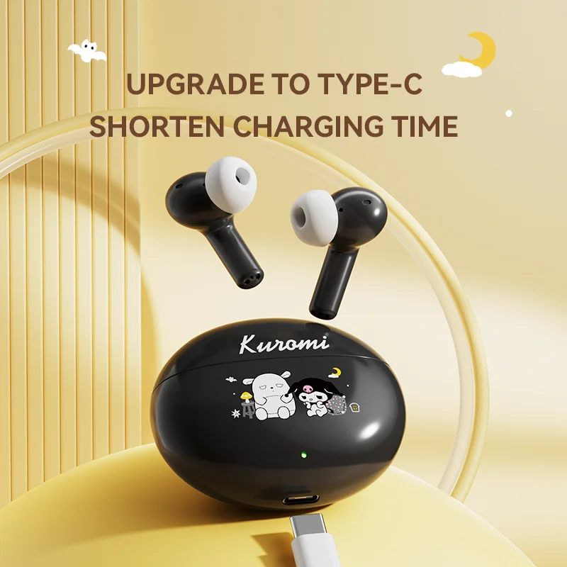 Oryginalne słuchawki bezprzewodowe Bluetooth 2025 S220 TWS z dotykowym sterowaniem, adaptacyjnym dopasowaniem i sportowym wzorem, kompatybilne z Androidem i iPhone.