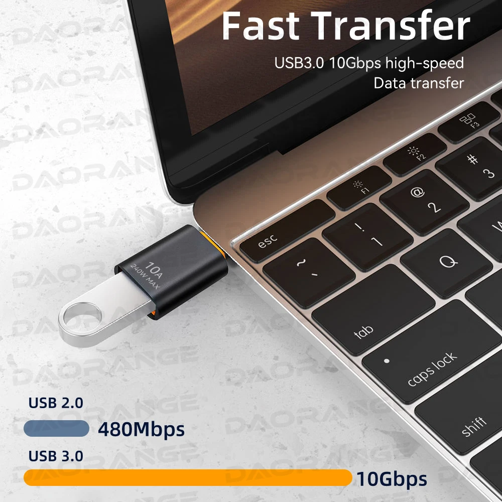 Type C To USB 3.0 HUB For Macbook Samsung Dell Xiaomi Lenovo Laptop Dock Station Splitter USB To Type C Data Transfer Adapter