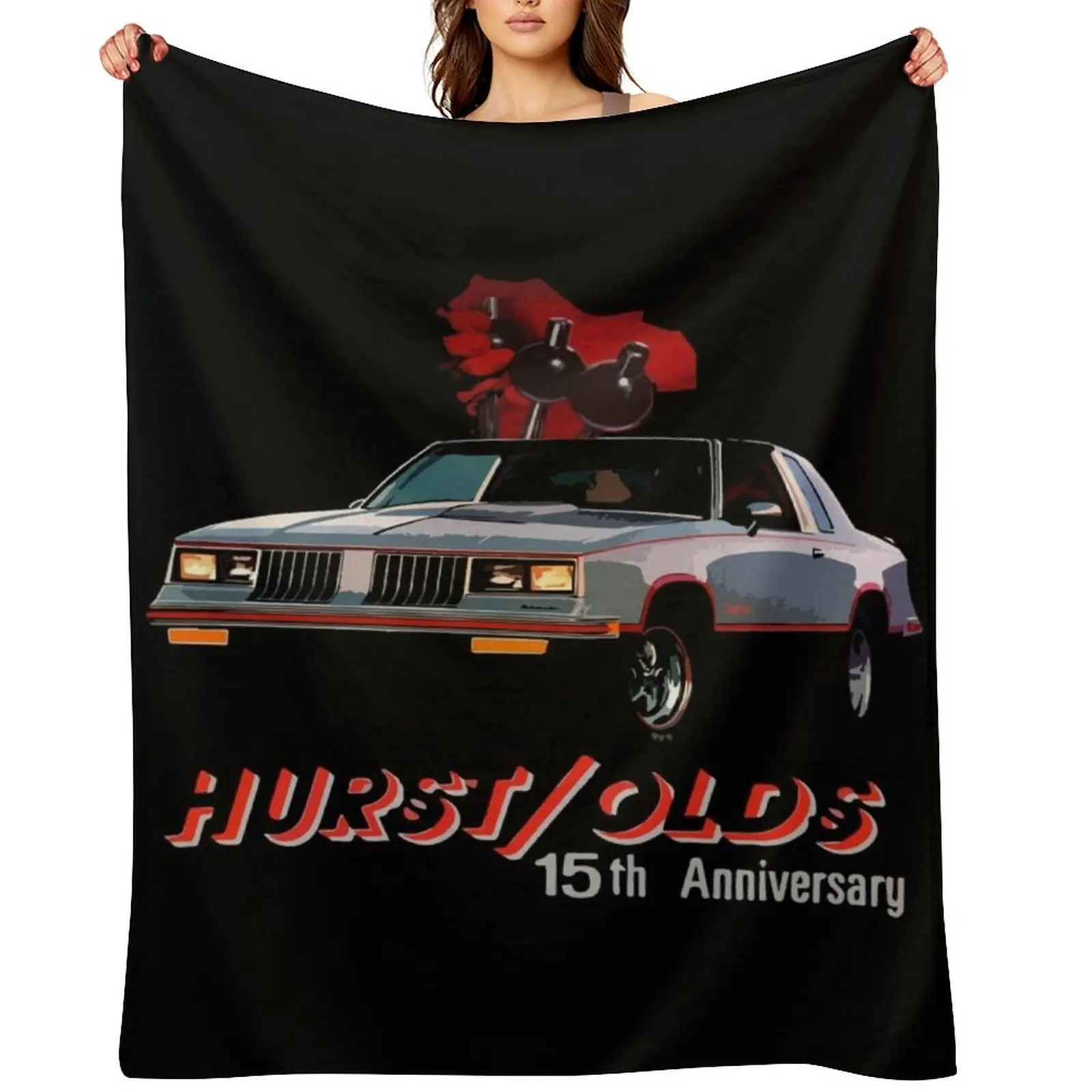 

1984 Hurst Olds Throw Blanket Beach For Sofa Thin Stuffeds Bed covers Blankets