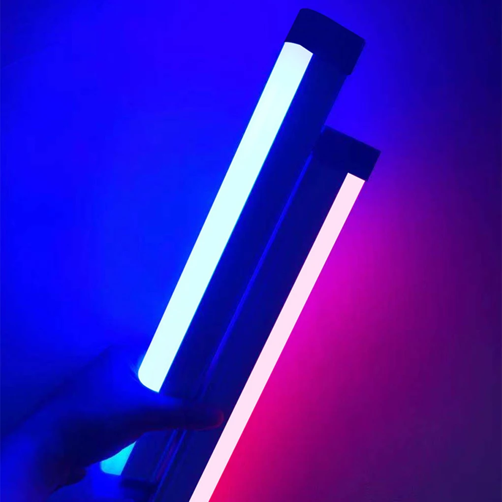 Palo de relleno de luz LED USB Flash 30LM fotografía lámpara de noche iluminación de Selfie portátil con indicador de carga 32cm verde