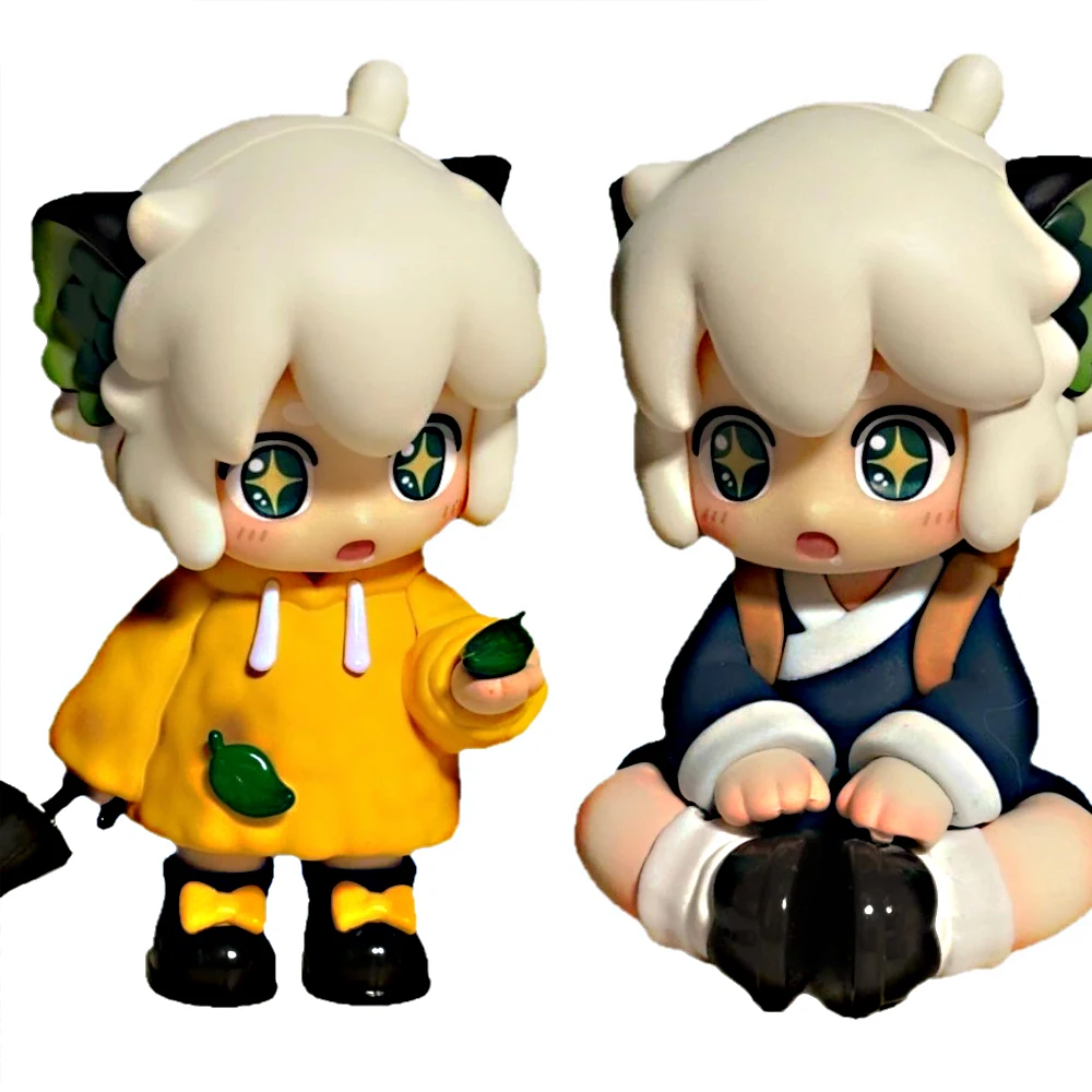 Cute Luo Xiaohei Mini Figurine Anime Style Home Decor Offce Desk Decoration Gift for Friends and Anime Fans Collectible ltem