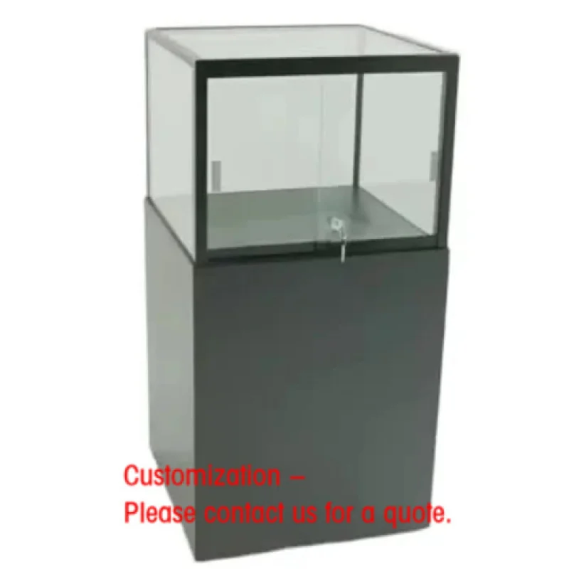 custom.HiKUYA Factory Custom 60*60*180cm Museum Antique Glass Display