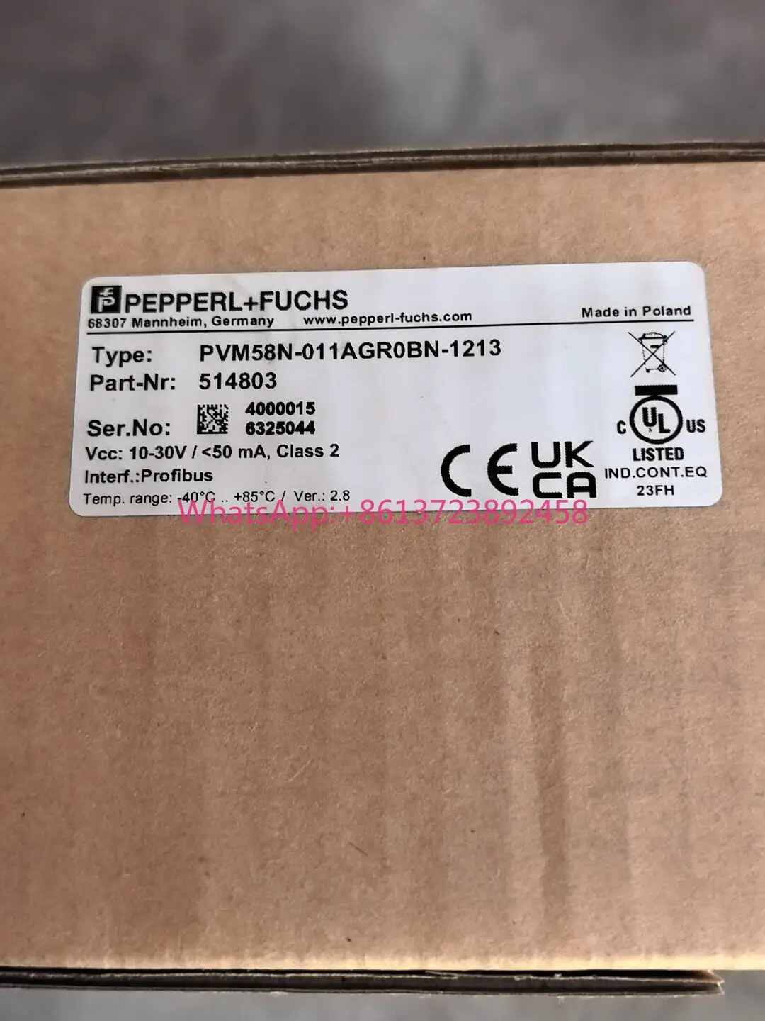 PVM58N-011AGR0BN-1213 514803 Double Fu P + F Encoder New original imported, high quality