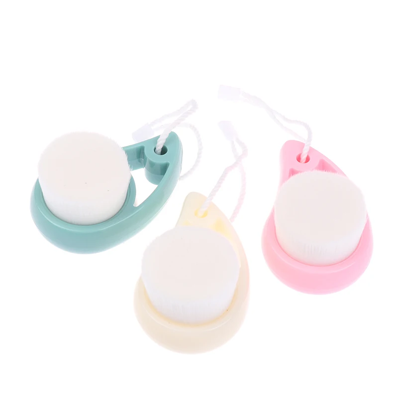 Body Exfoliating Blackhead Deep Cleansing Shower Facial Cleansing Brush Wash Face Brush Skin Care Tool Massage Scrubber