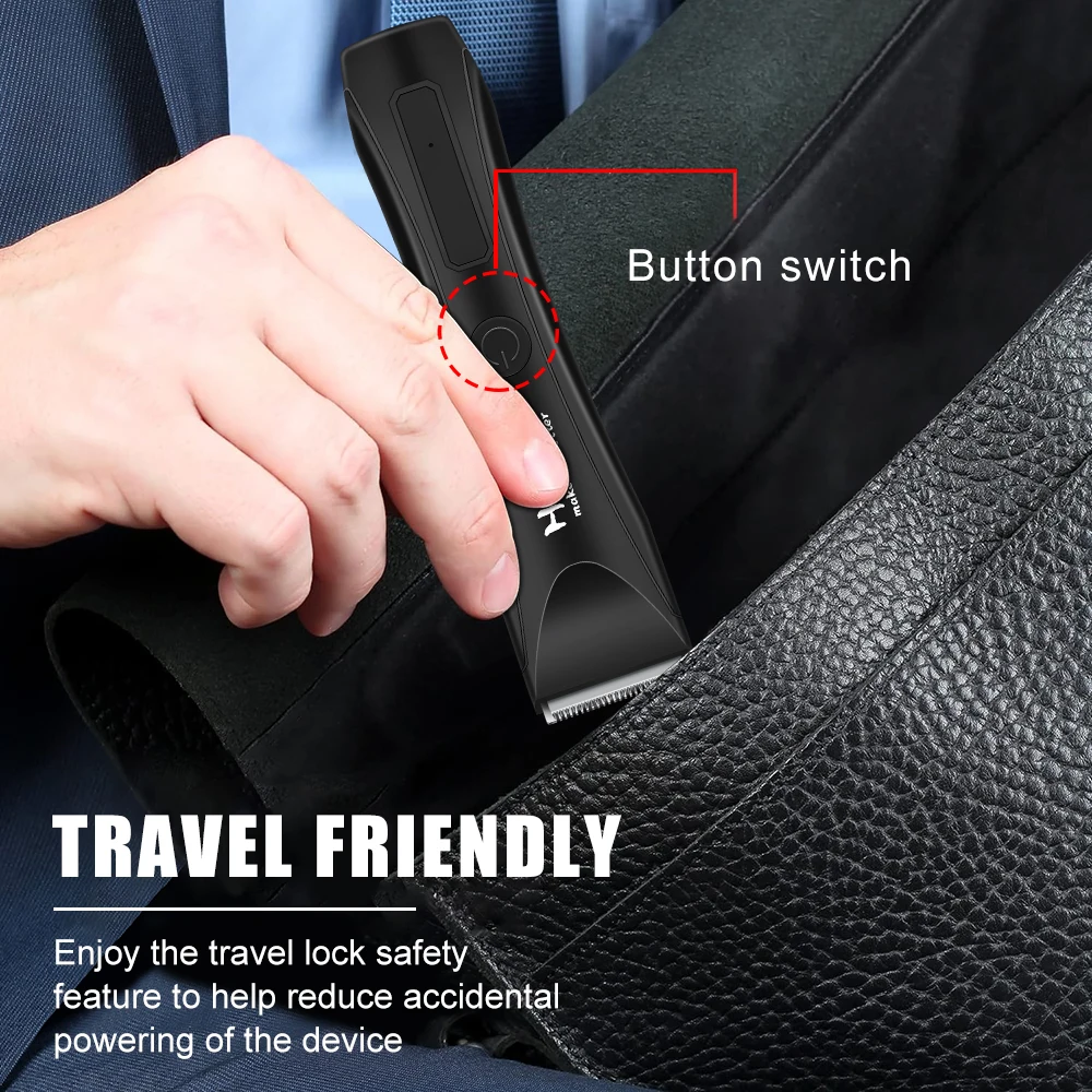 เครื่องตัดผมมืออาชีพเครื่องตัดเคราเครื่องโกนหนวดไฟฟ้าสำหรับผู้ชายบริเวณใกล้ชิดเครื่องโกนหนวดผมความปลอดภัยมีดโกนปัตตาเลี่ยน