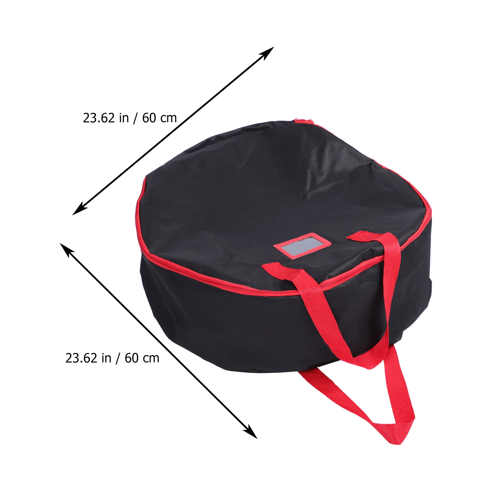 

1Pcs Christmas Wreath Storage Bag Round Oxford Cloth Large Portable Festival Gift Bag for Holiday Decoration Organizer