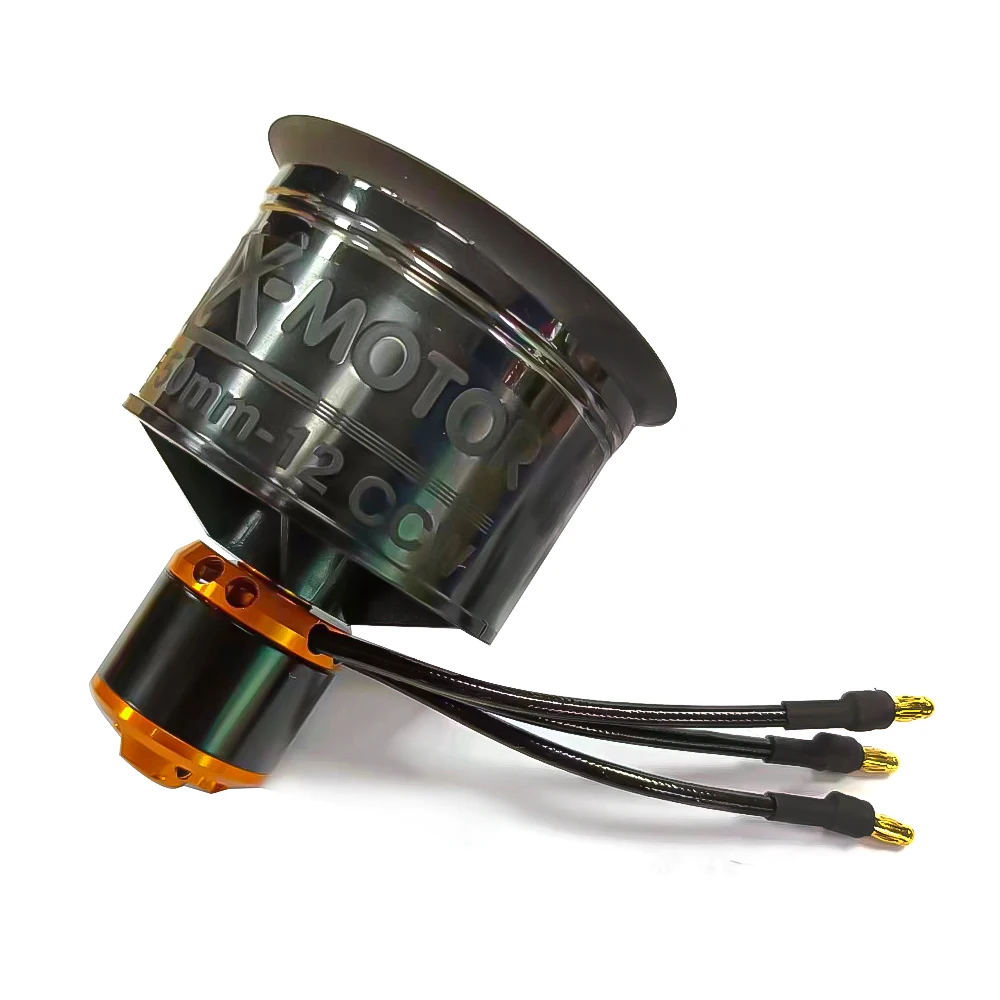 QX-MOTOR 50mm EDF 12 blades Ducted Fan QF2611 3300KV 4000KV 4600KV 5000KV 3S 4S Brushless Motor For RC Model Parts