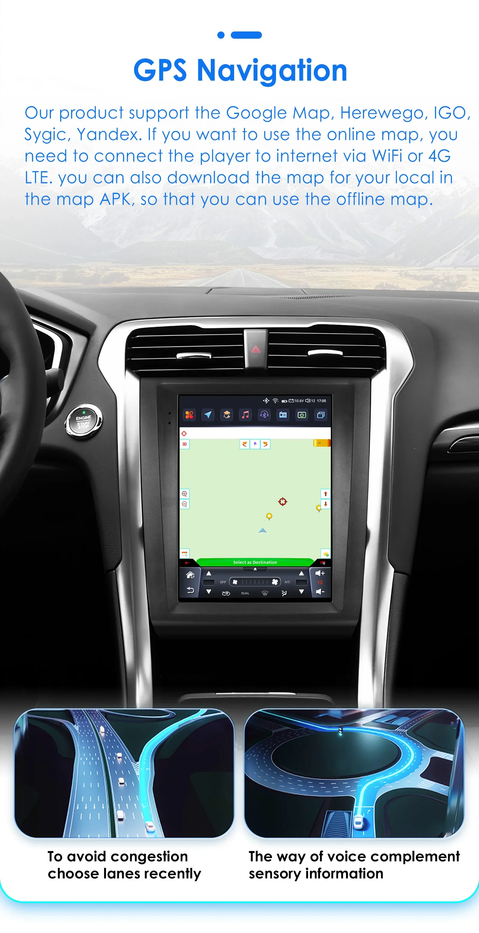 9.7 "Android 13 Autoradio dla Ford Fusion Mondeo mk5 2013-2019 multimedialny samochodowy inteligentny system radio Auto Stereo GPS ekran rds