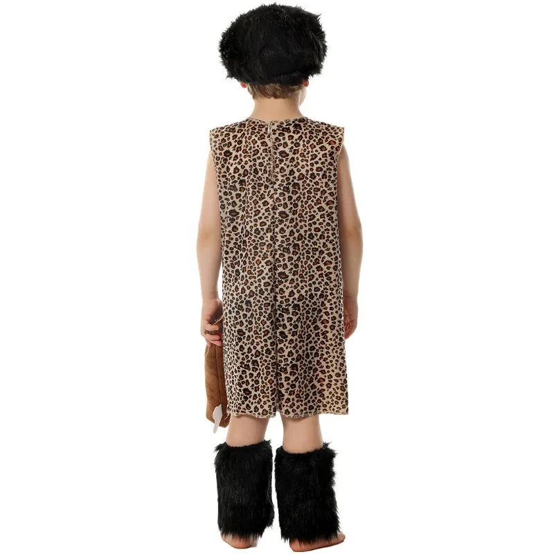 Boy Girls Children Clothing  Costume Cosplay  Long Tank Top Crazy Primitive Role Playing Cos Dress Party Stage Performance Dress