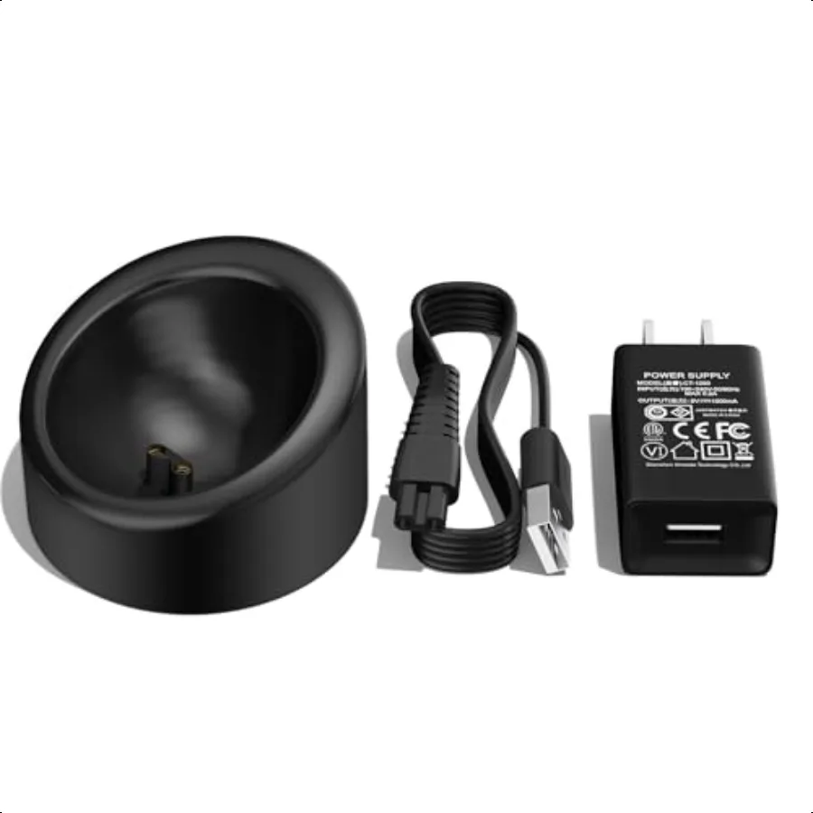 

Replacement for MANSCAPED Charging Dock Compatible with MANSCAPED Lawn Mower 3.0 2.0 Electric Groin Hair Trimmer The Weed Whack