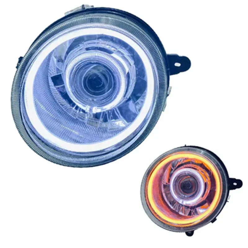 

Car LED Headlight Assembly for Jeep Patriot Compass DRL Daytime Running Light angle eye HID Xenon lamp Bifocal lens