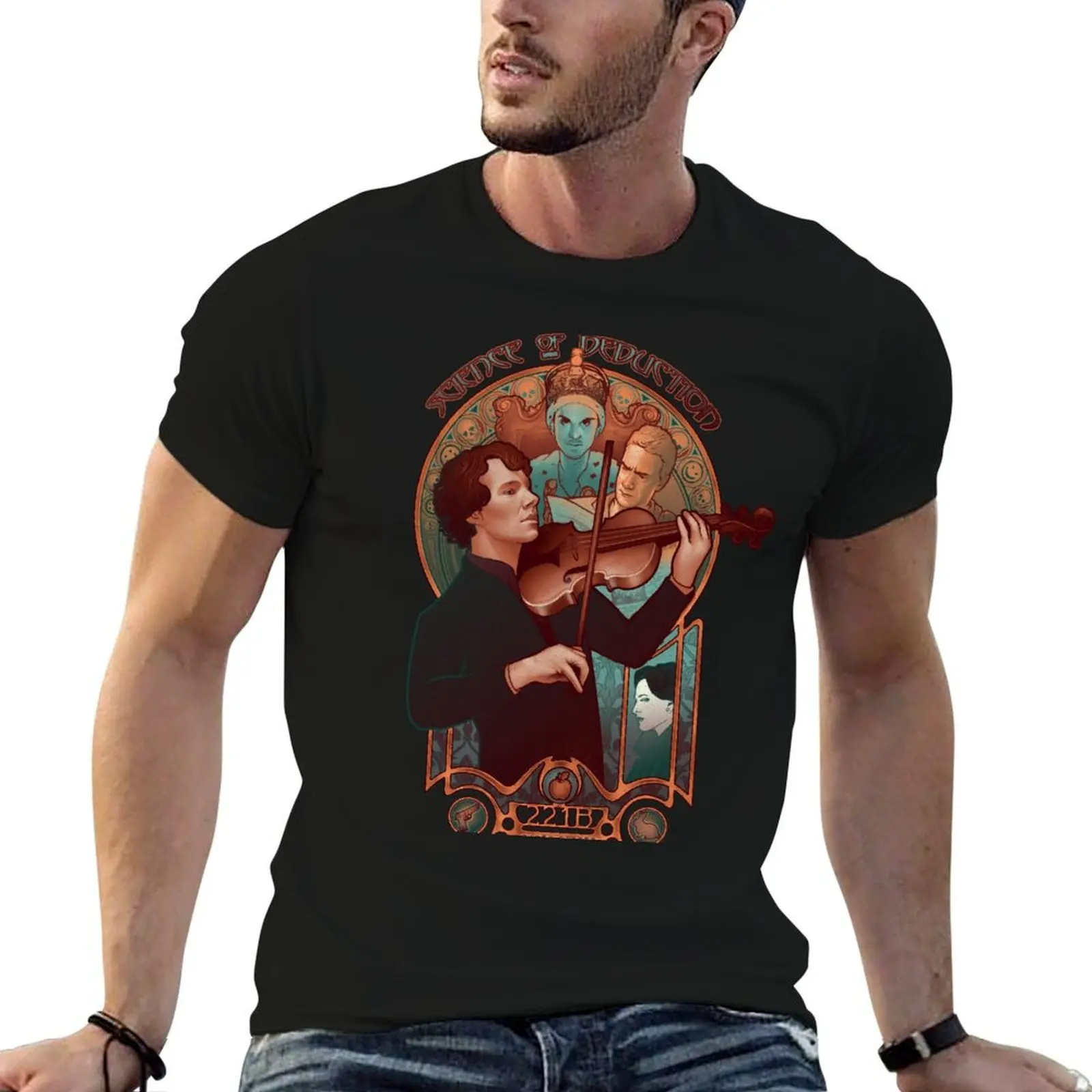 

The Science of Deduction T-Shirt man t shirts graphic t shirt for man T-Shirt
