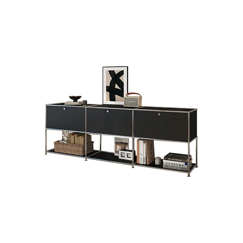 

Display jewelry display stand Customized stainless steel assembly cabinet Household living room cabinet