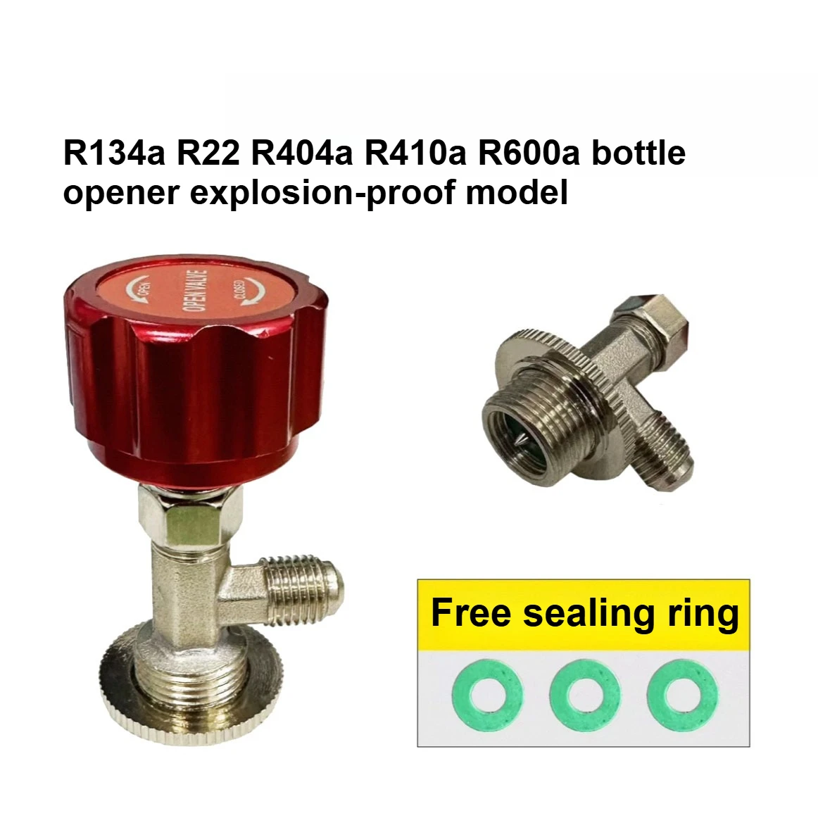 

R134a R22 R404a R410a R600a A/C Refrigerant Can Tap Dispensing Valve