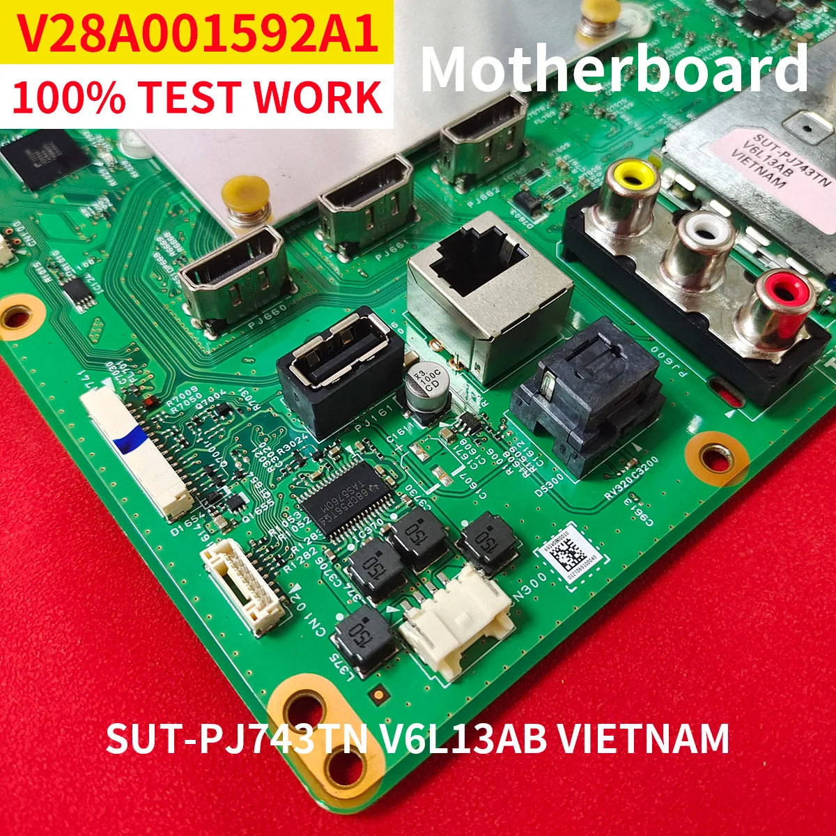 Original V28A001592A1 V6L13AB VIETNAM SUT-PJ743TN Motherboard Test work