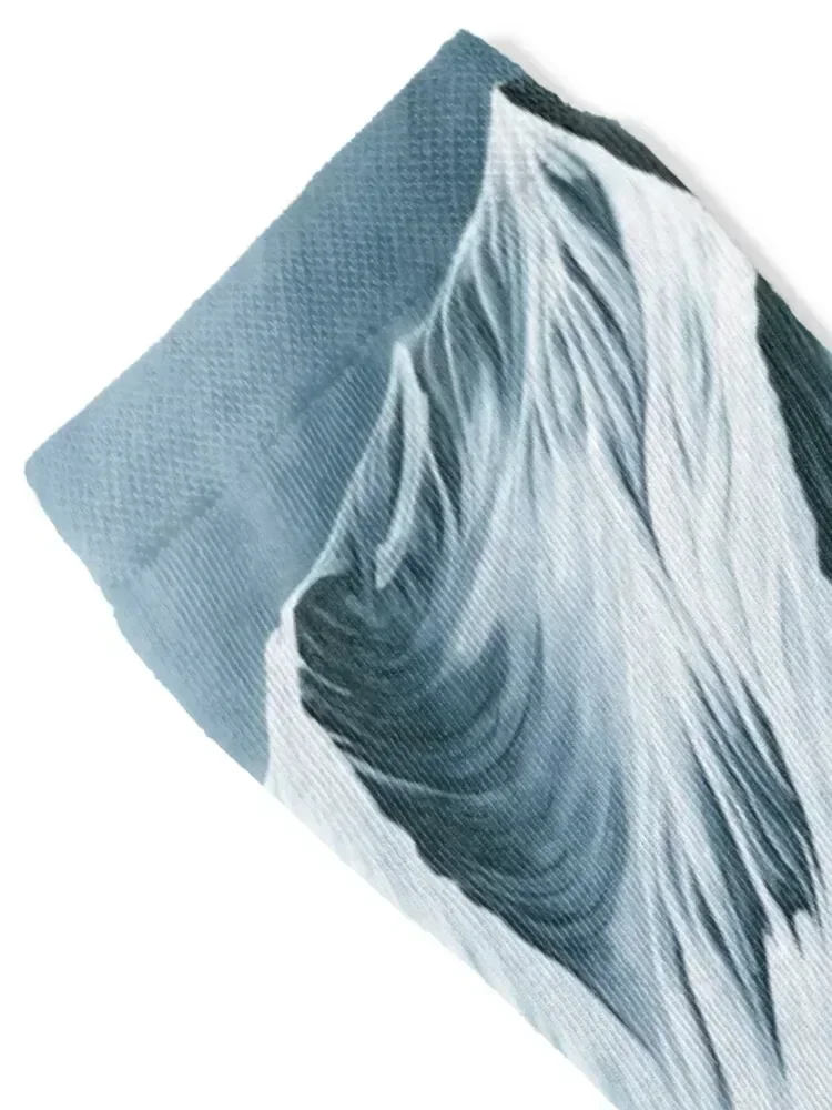 The Grey Mountain Socks Men's anti slip football winter retro Men Socks Luxury Brand Women's