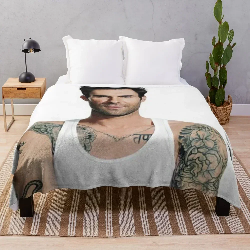 

adam levine Throw Blanket Soft Big Decorative Throw Winter beds Hair Blankets