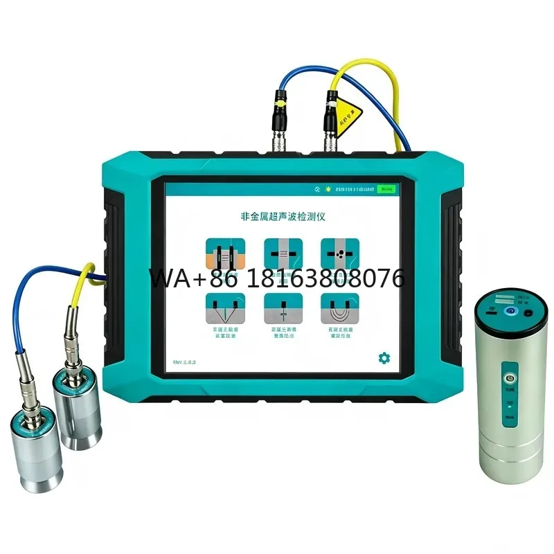 SP-900 Non-metallic Ultrasonic Testing Equipment Complete Set with Wireless Camera for Construction Non-destructive