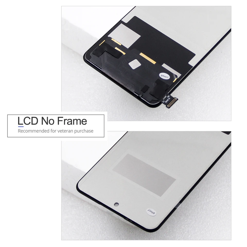 Pantalla LCD para Xiaomi Redmi Note 13 4G LCD Display Touch Digitizer Assembly con Marco 23129RAA4G 23124RA7EO Compatible Screen Replacement 6