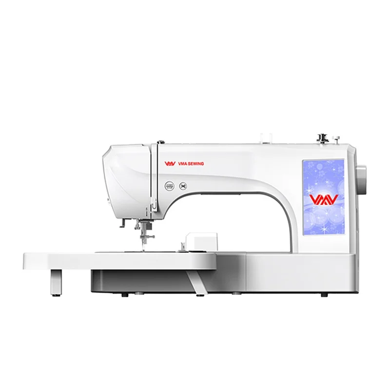 

VMA Large Area Domestic Computerized Small Embroidery Overlock Domestic Cloth Sewing Machine