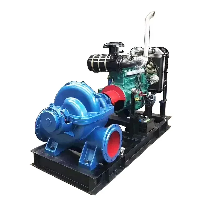 

Good Quality High Efficiency High Flow Industrial Pumping Machine Double-Suction Centrifugal Water Pump