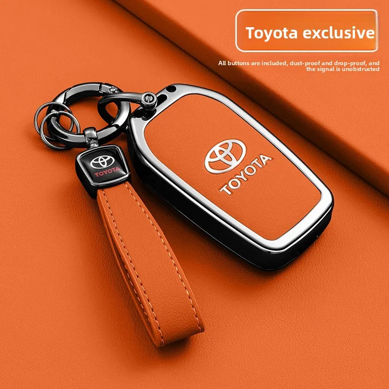 

Special Toyota Highlander Keycase 2024 Model 25 New Leading Edition Car Premium Remote Control Shell Metal Buckle Bag