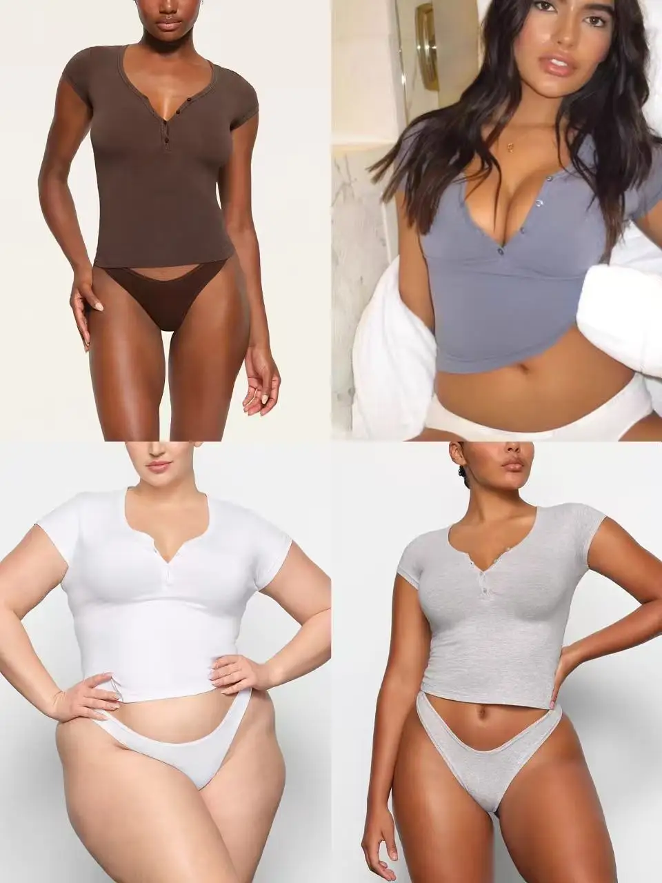 

Летняя футболка ort Sve из чистого хлопка, облегающий V-Ne, универсальный сексуальный Kardaian Sle, дышащий, впитывающий пот, повседневный топ