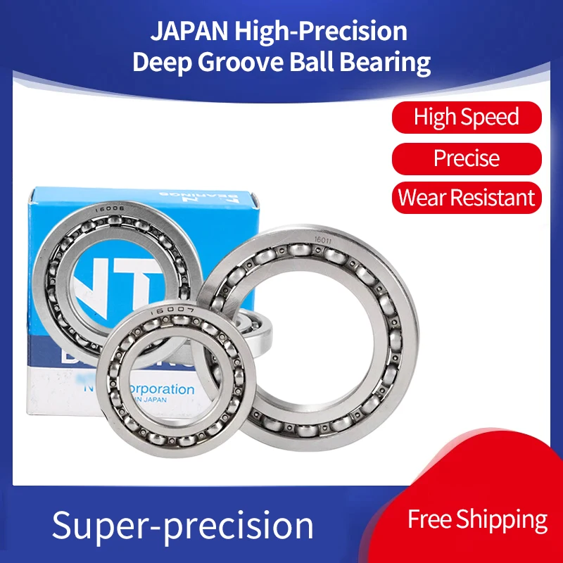 JAPAN NTN High Precision Groove Ball Bearing 16001 16002 16003 16004 16005 16006 16007 16008 16009 ZZ 2RS C3