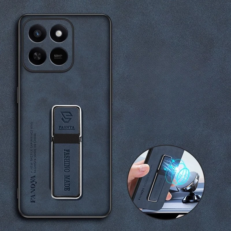 حافظة جلدية ذكية فاخرة لهاتف Honor 400 لهاتف Honor 400smart X7d حماية ضد الصدمات ماتي من السيليكون غطاء ممتص للصدمات Fundas