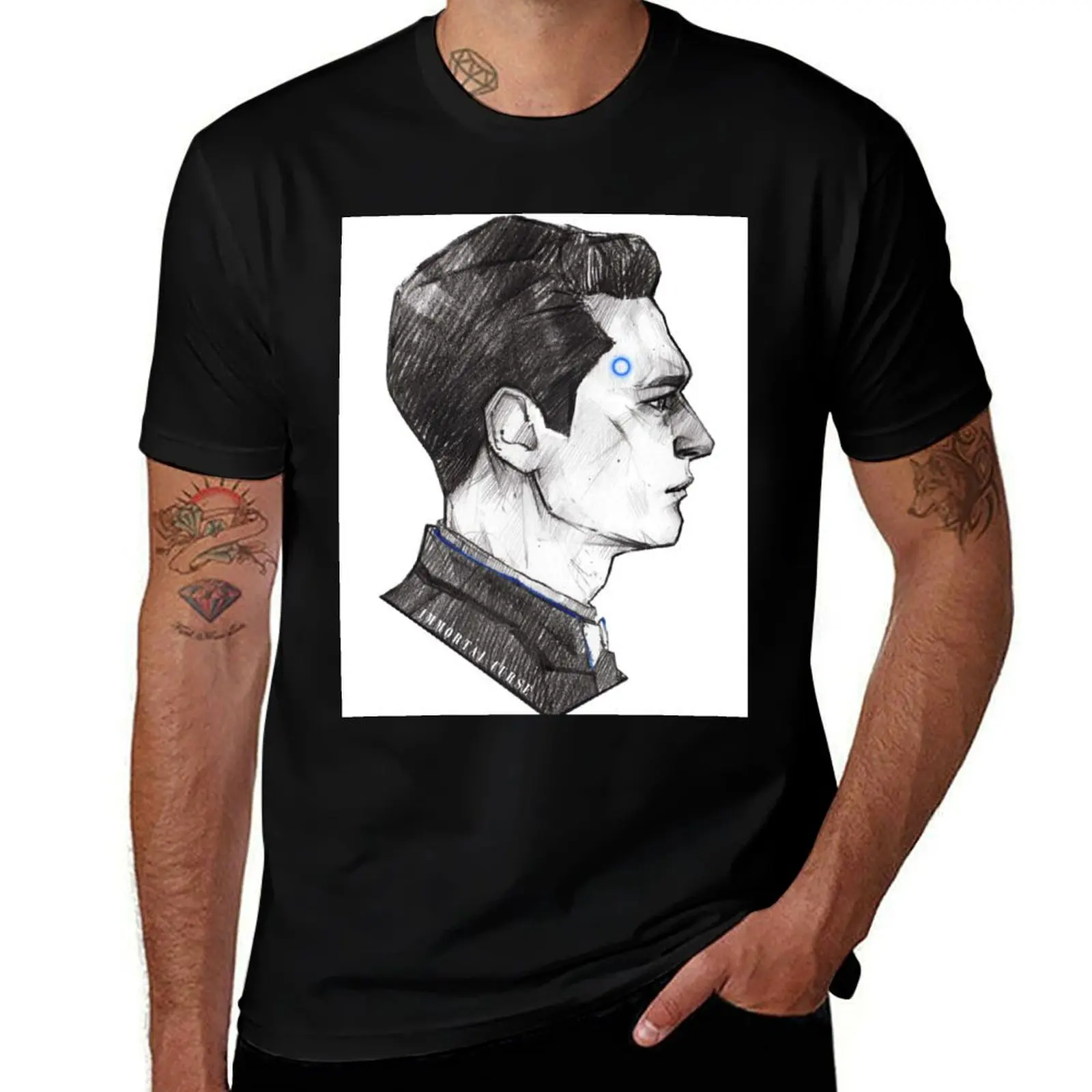 [Connor] T-Shirt Active Wear Sports for Men T-Shirt