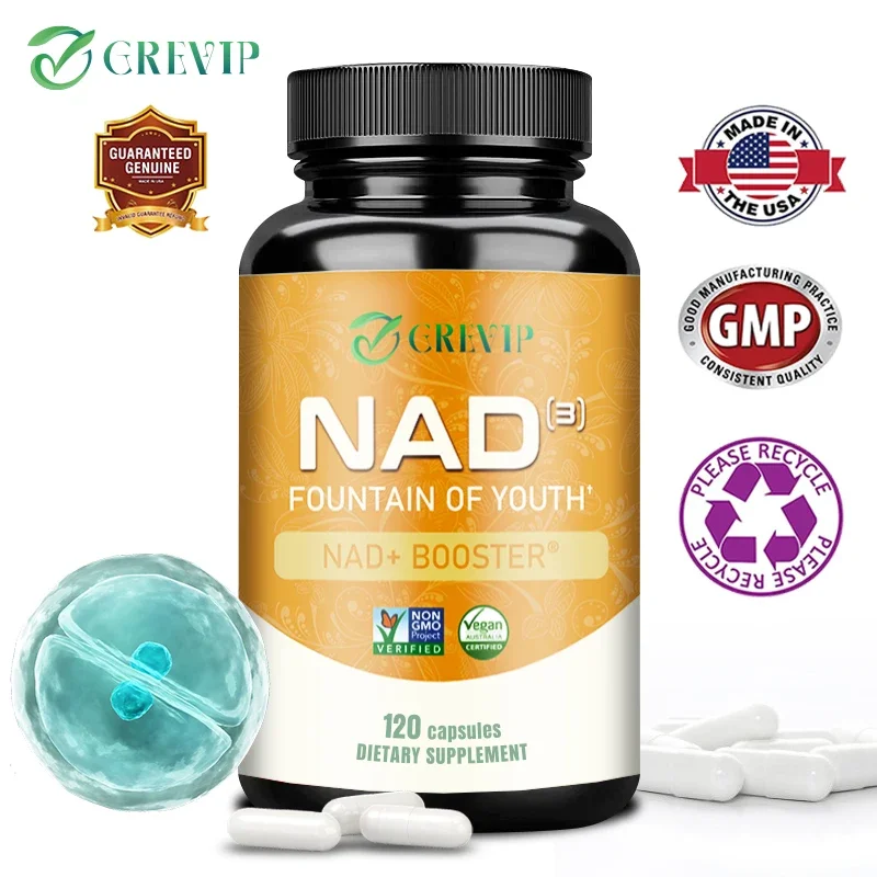 

NAD - Anti-aging, Helps Boost Energy, Promotes Cell and Skin Health, Promotes Blood Circulation
