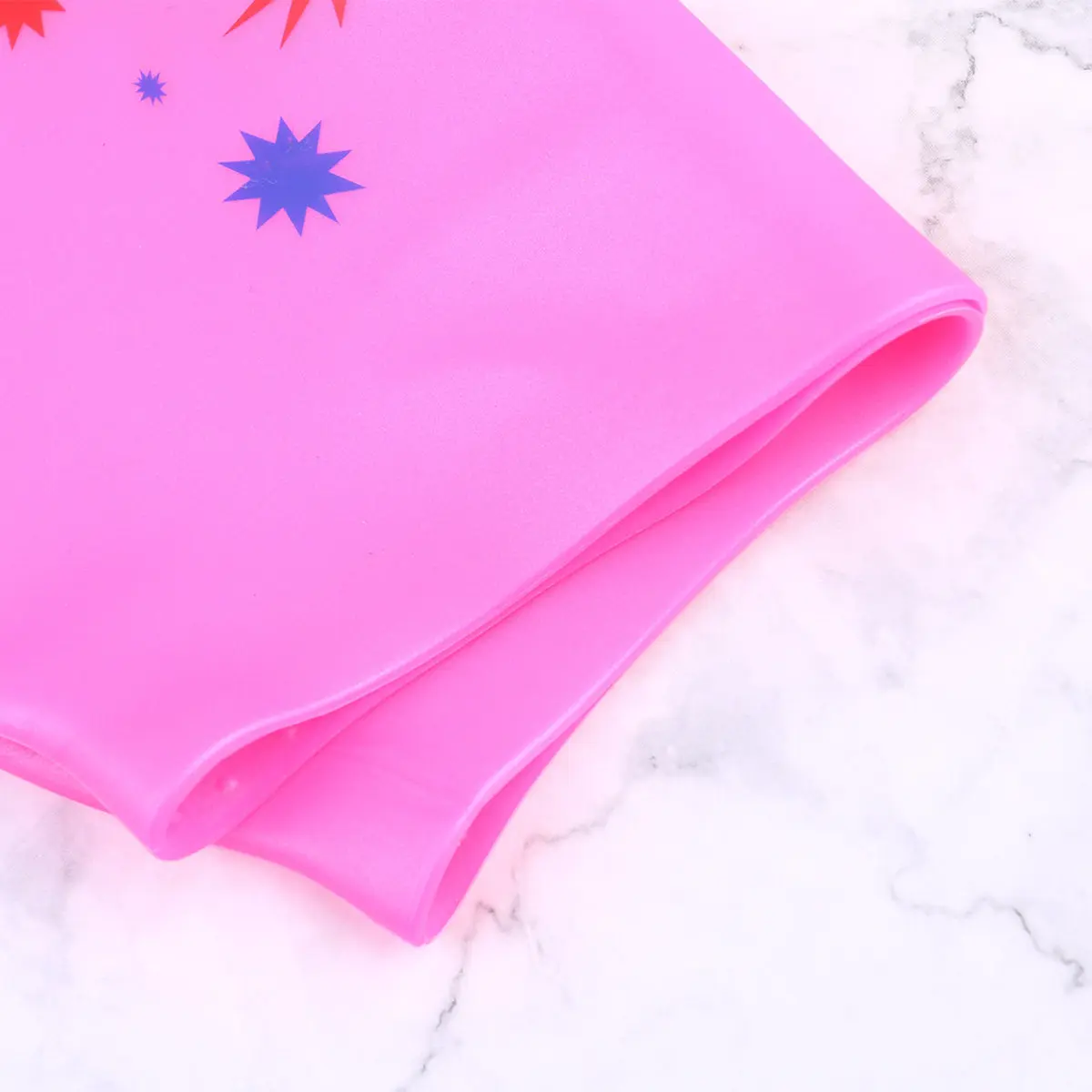 

Шапочка для плавания для женщин с длинными волосами, силиконовая, водонепроницаемая, для бассейна