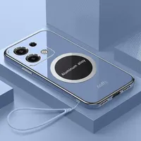 For Infinix Note 40 30 Pro Case Soft Plating Magnetic Wireless Charging Protective Back Cover Case For Infinix Note 40 30i 30Vip