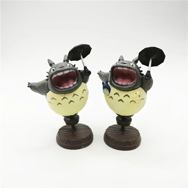 My Neighbor Totoro Anime Peripheral 6pcs Totoro Surprise Blind Box Desktop Ornament Figure Birthday Gift Toy Figures Model