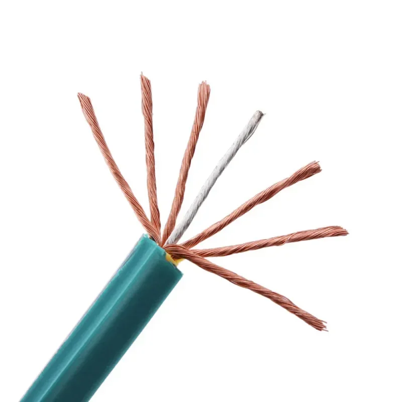 Cable de Audio para altavoz 14GA, 2x2,3mm, señal de cobre sin oxígeno, bricolaje para amplificador de coche, cine en casa, KTV, DJ, Cable fuerte envolvente HIFI