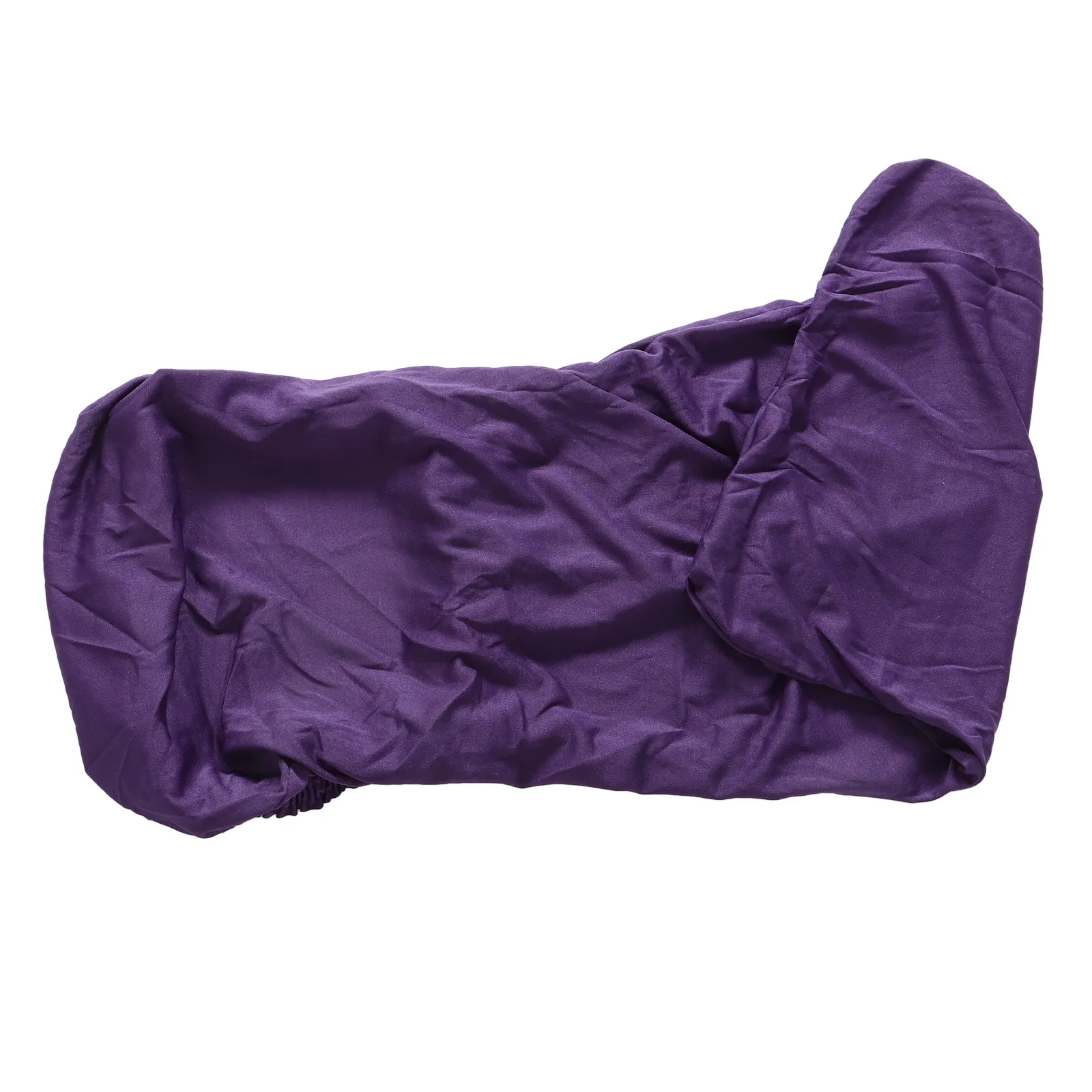 Small Size Purple Stretch Office Chair Cover Rotating Armchair Fabric Elastic Protector Comfortable Soft Seat Desk Chair
