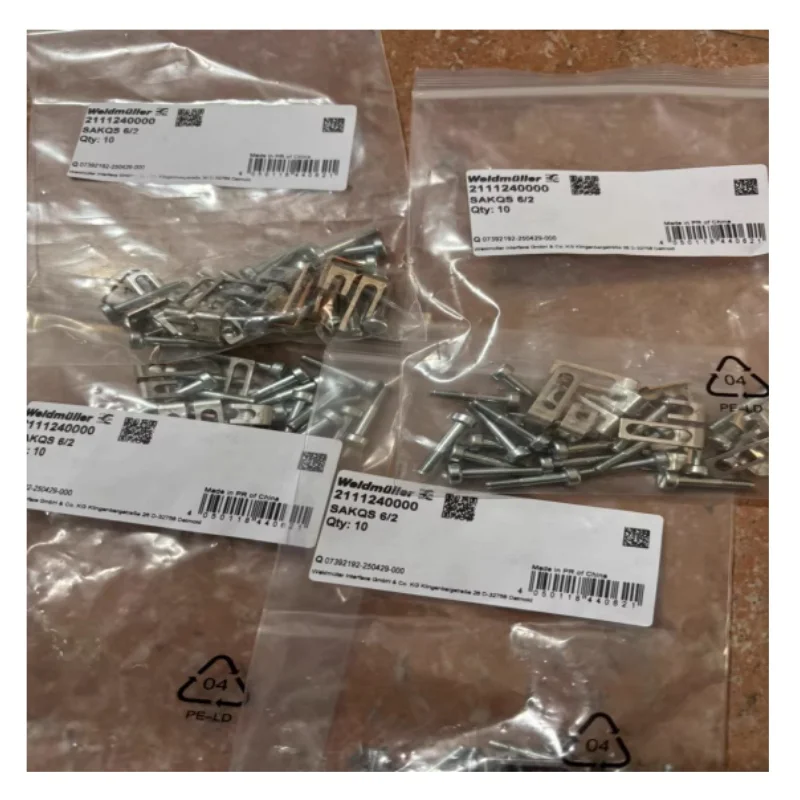 10pc Weidmuller Wiring Terminal SAKQS 6/2 2111240000 brand new original genuine product, quality assurance