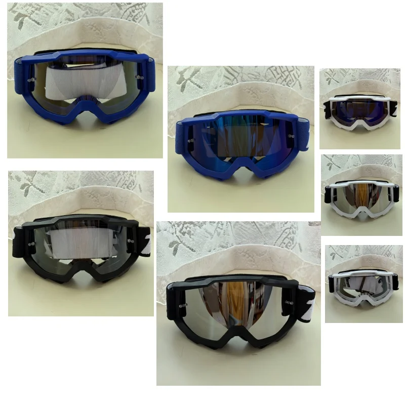 Wide Angle View Outdoor Goggles Dust & Wind Protection Sports Eyeglass for Ski Off‑Road Bike Desert Adventure