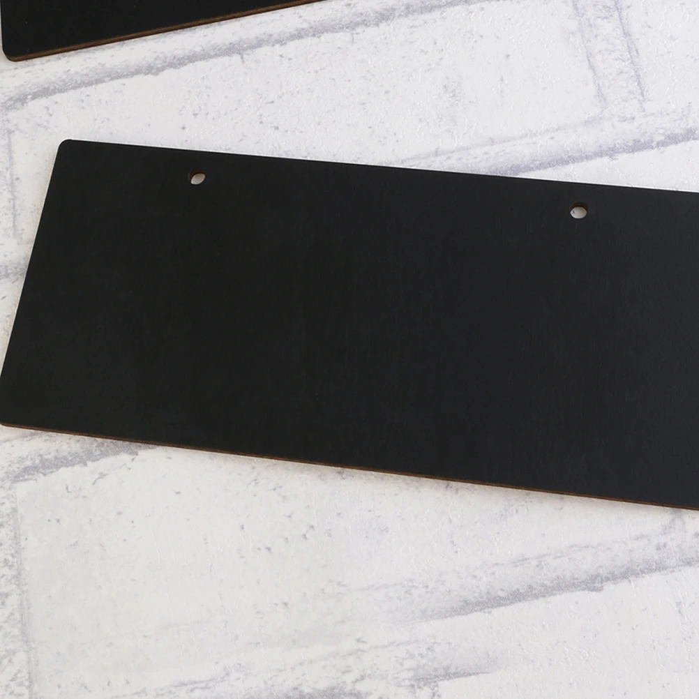 

1 set 1 Set Hanging Wooden Chalkboard Message Tag Flower Store Price Sign Board Mini Message Board Engaged Vacant Tag Decorative