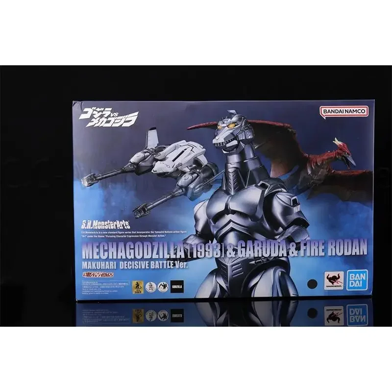 In Stock Bandai Shmonsterarts 1993 Mechagodzilla Rodan Original Figure Genuine Anime Boxed Model Toy Action Festival Gift