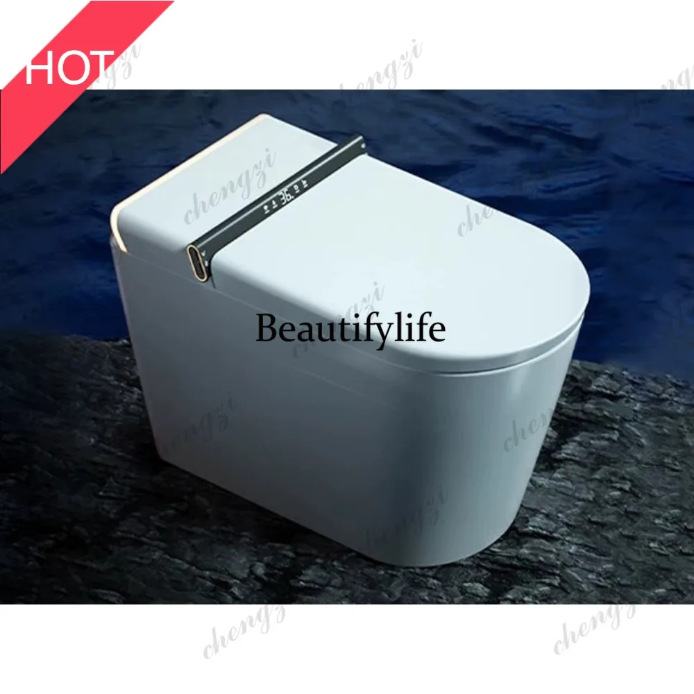 M07 Upgrade the smart home toilet without water pressure limit, fully automatic power failure flushing toilet