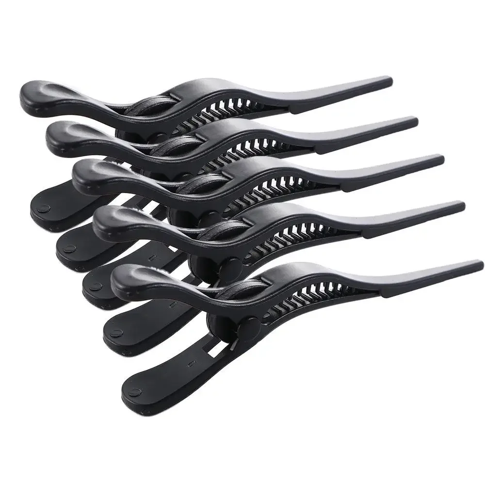 

5pcs/set Hairdressing Clip Hairpins Positioning Partition clip Crocodile Barrettes Haircut Shark Clip Hair pin Barber Supplies