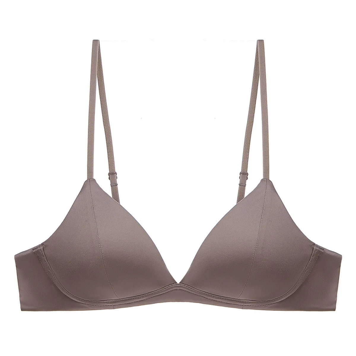 Women Casual Plain Bra Elegant Ladies Seamless Lingerie Daily Thin Bralette