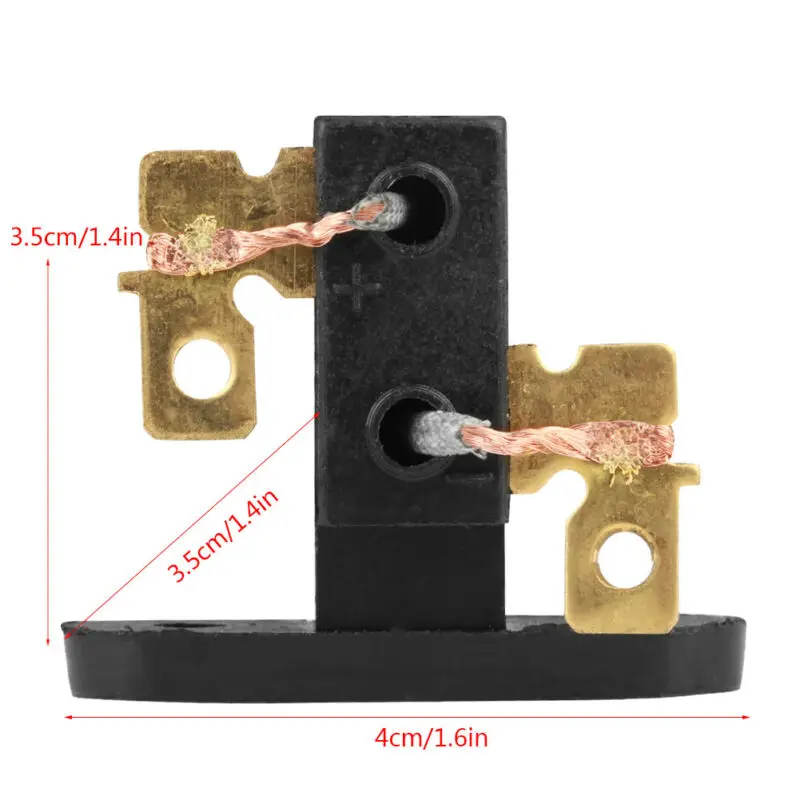 5 шт./компл. узел угольной щетки для аксессуаров для генераторов 2–3 кВт, мини-размер 168F, простота установки угольных щеток
